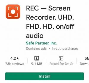 REC - Screen Recorder