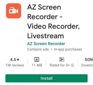 AZ Screen Recorder