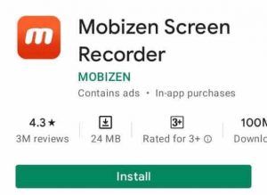 Mobizen Screen Recorder
