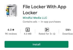 File Locker With App Locker by Mindful Media LLC