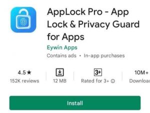 AppLock Pro - App Lock & Privacy Guard for Apps by Eywin Apps