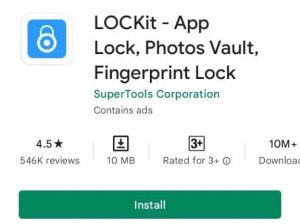 LOCKit - App Lock, Photos Vault, Fingerprint Lock by SuperTools Corporation