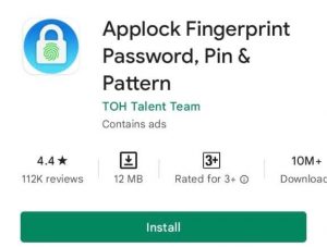 Applock Fingerprint Password, Pin & Pattern by TOH Talent Team