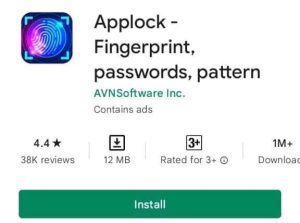 Applock - Fingerprint, Passwords, Pattern by AVNSoftware Inc.