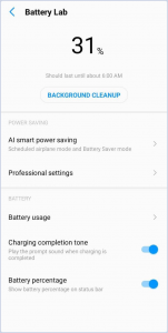 Check Battery Usage on Android