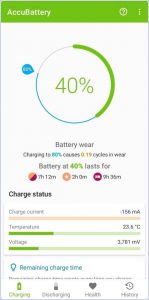 Check Battery Usage on Android