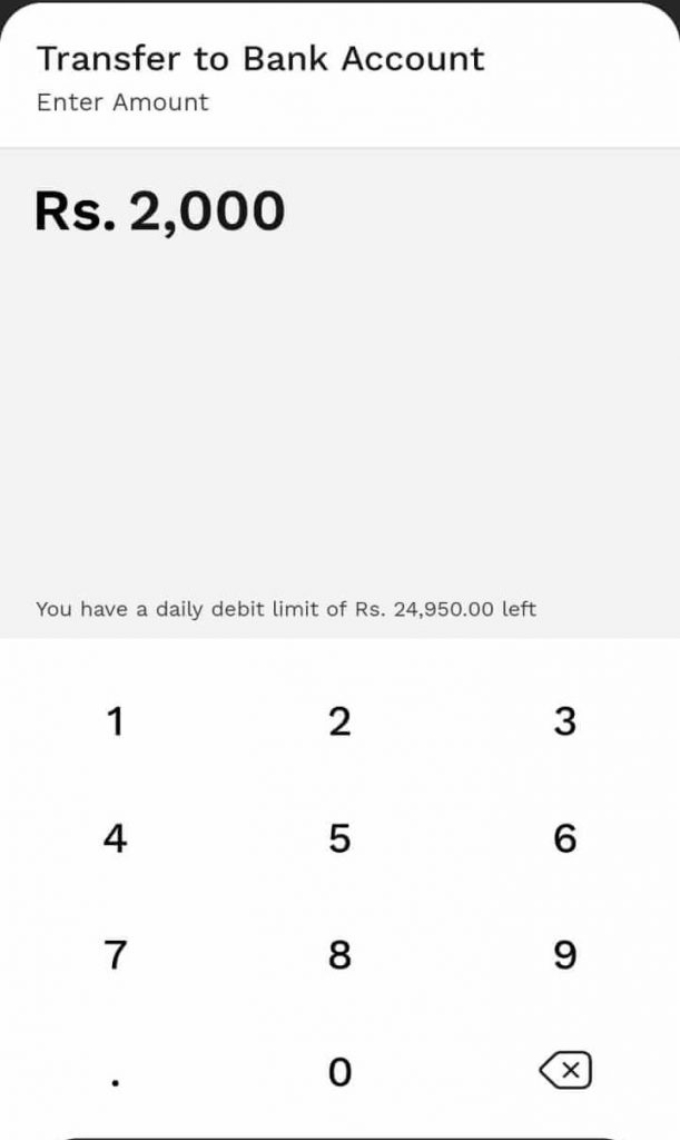 JazzCash to Easypaisa: Through the JazzCash App- Step 4