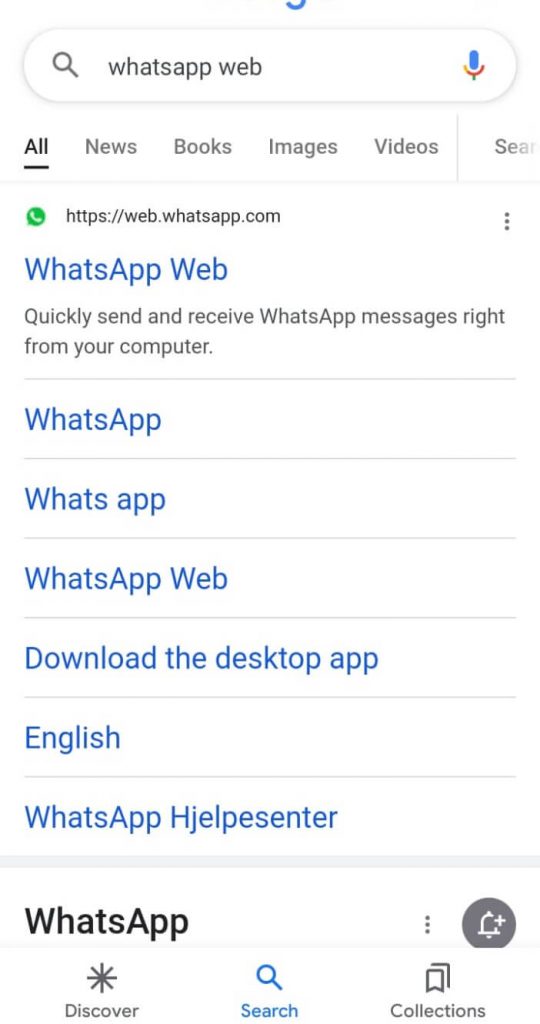 whatssapp web
