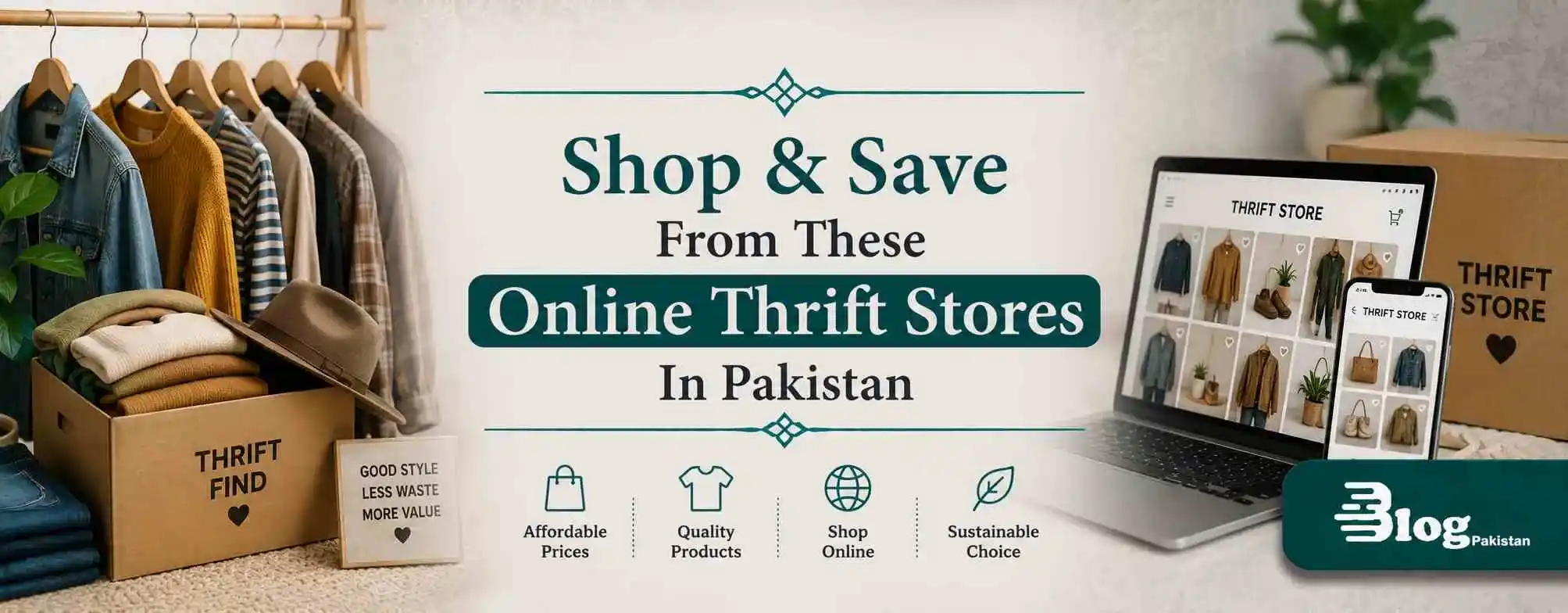 Shop & Save From These Online Thrift Stores In Pakistan