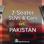 7-seater SUVs and Cars in Pakistan