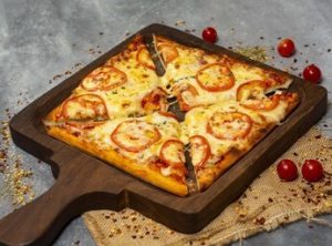 National Pizza Day: Square-shaped Pizza