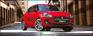 Suzuki Swift 2022 Price in Pakistan, Specs, Variants, Pictures
