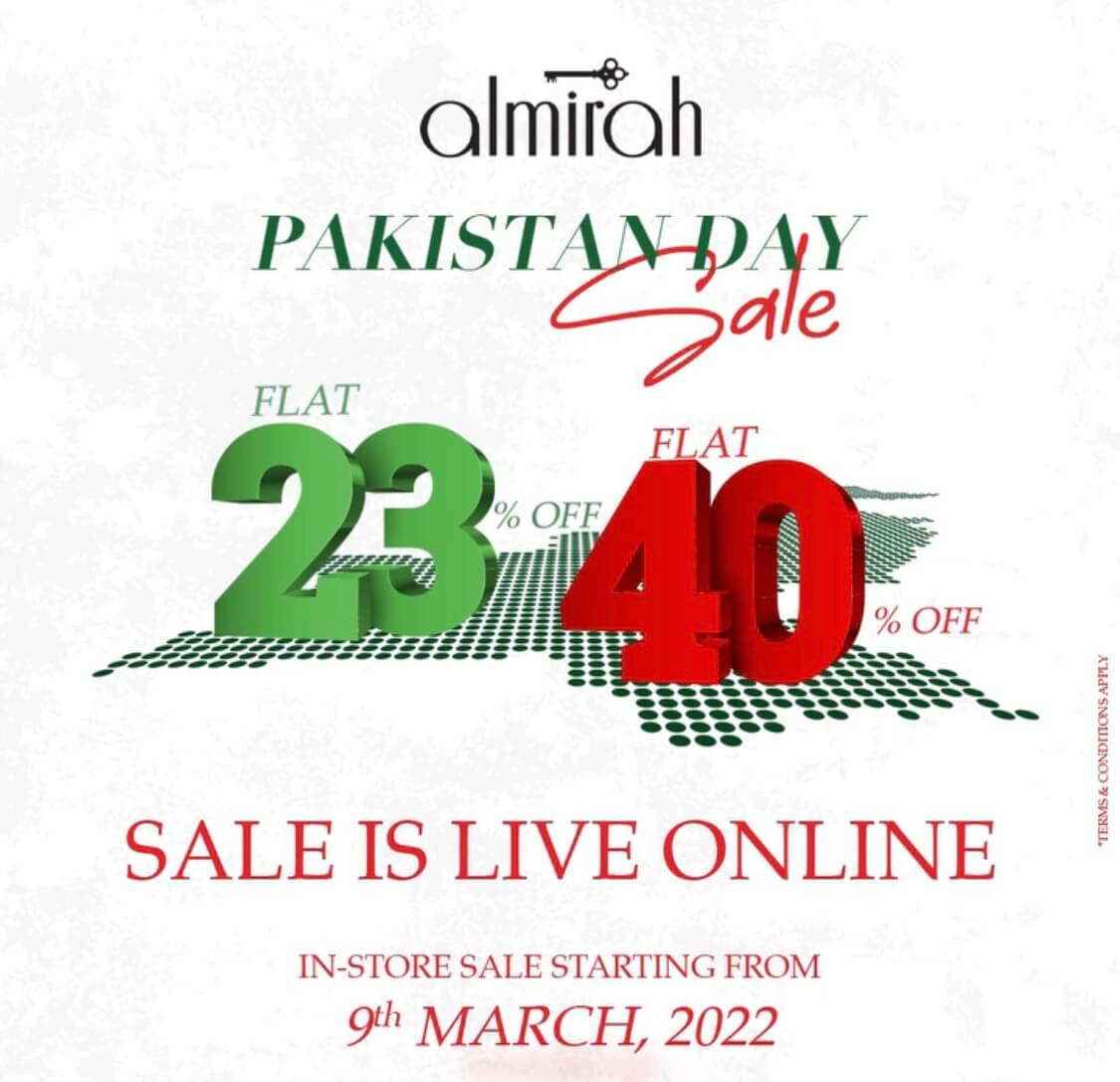 Brands & sites Offering Pakistan Day Sale in 2022