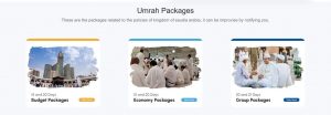 Umrah packages 2023