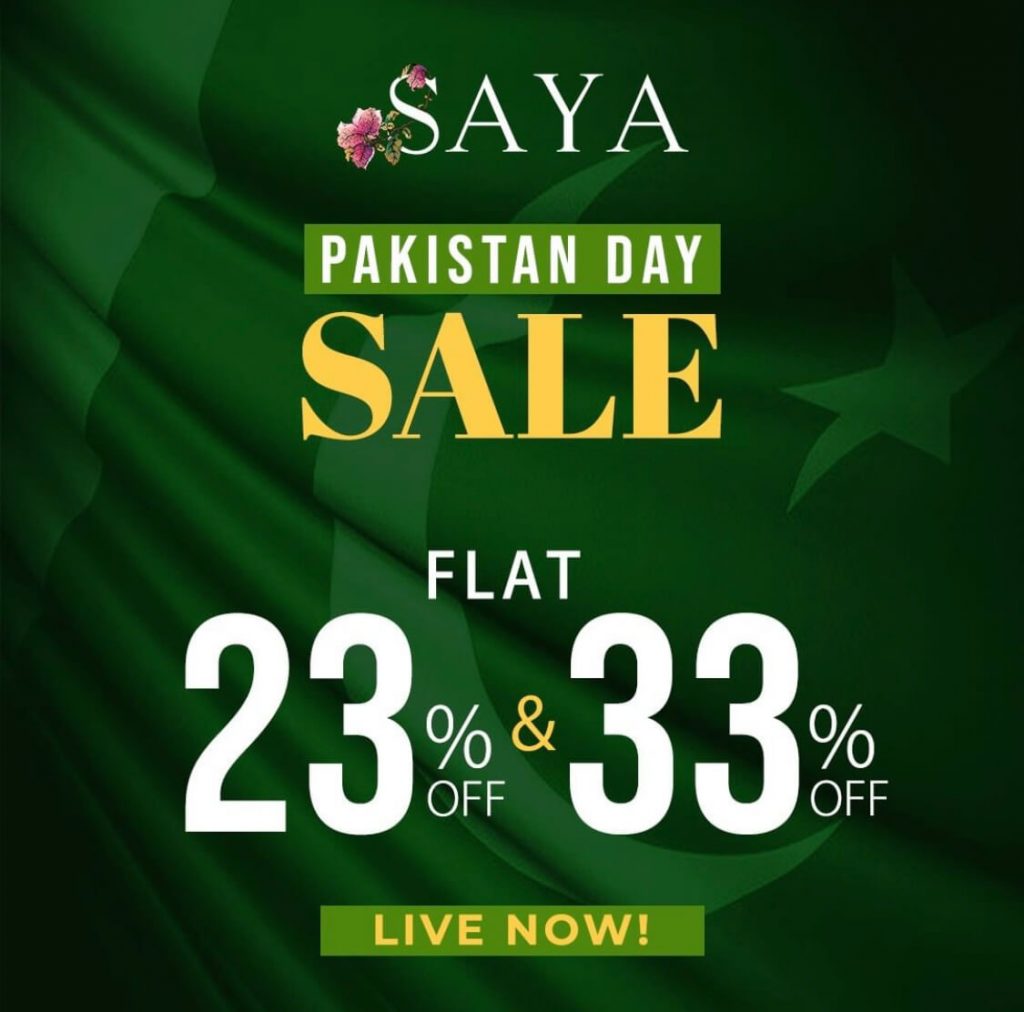 Brands Websites Offering Pakistan Day Sale In 2022