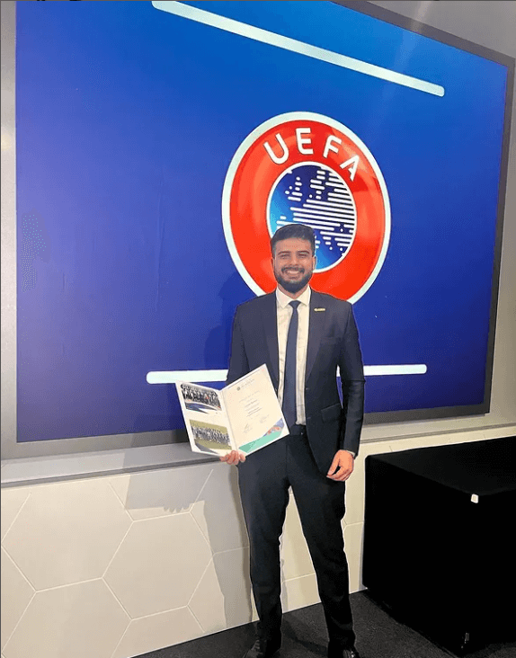 Faizan Sameer completes UEFA CFM Certification