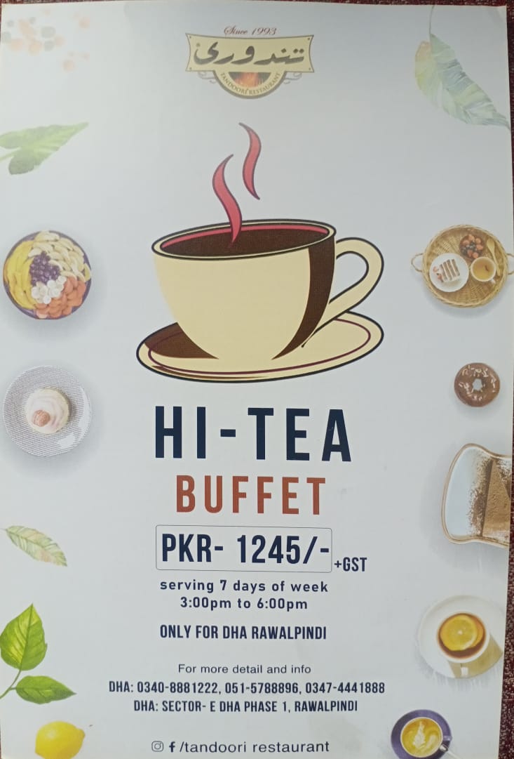 15 Best Places To Get HiTea In Islamabad Best Ambiance & Food