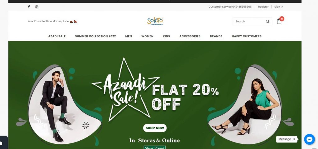 online shoe stores in pakistan