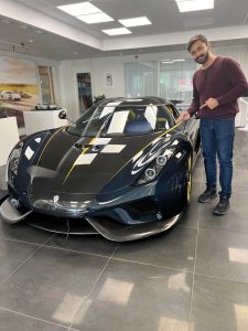 Farrukh Kamran at Koenigsegg