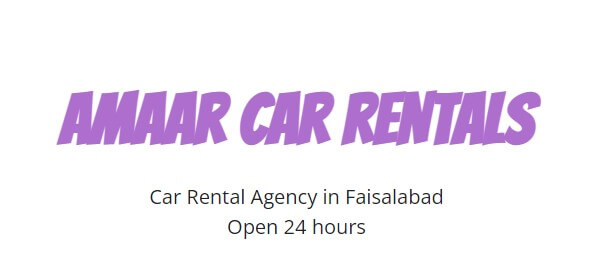 rent a car in faisalabad