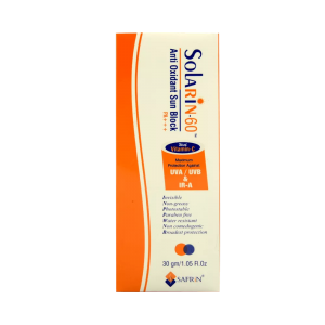 Solaris 60SPF Anti-Oxidant Sunblock Day Cream