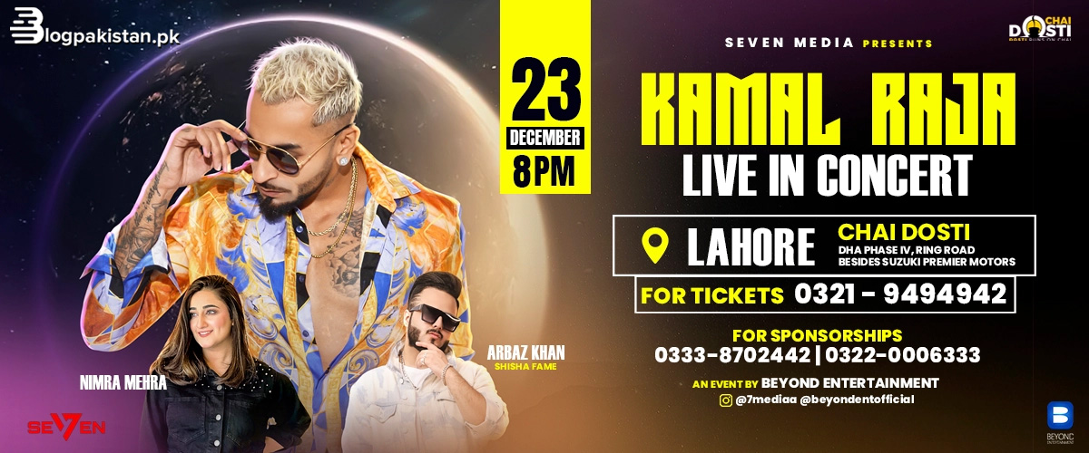 Kamal Raja Live Concert in Lahore