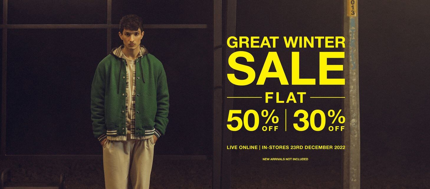 Outfitters Great Winter Sale – Flat 30% & 50% Off
