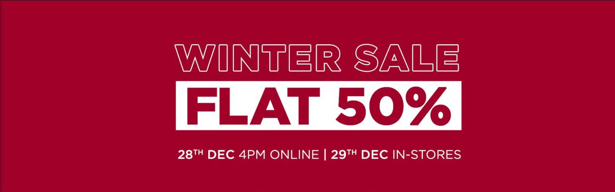 Sapphire Winter Sale - Flat 50% Off From 28th Dec