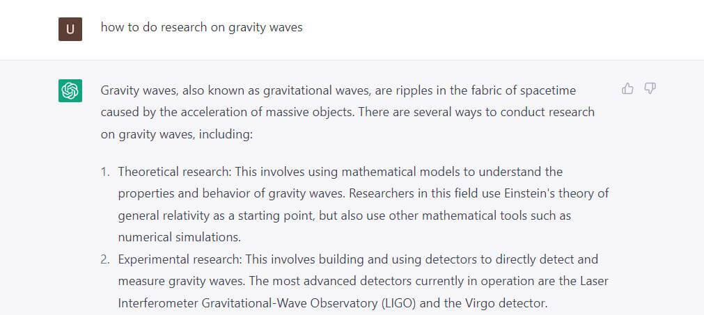 chatgpt for research