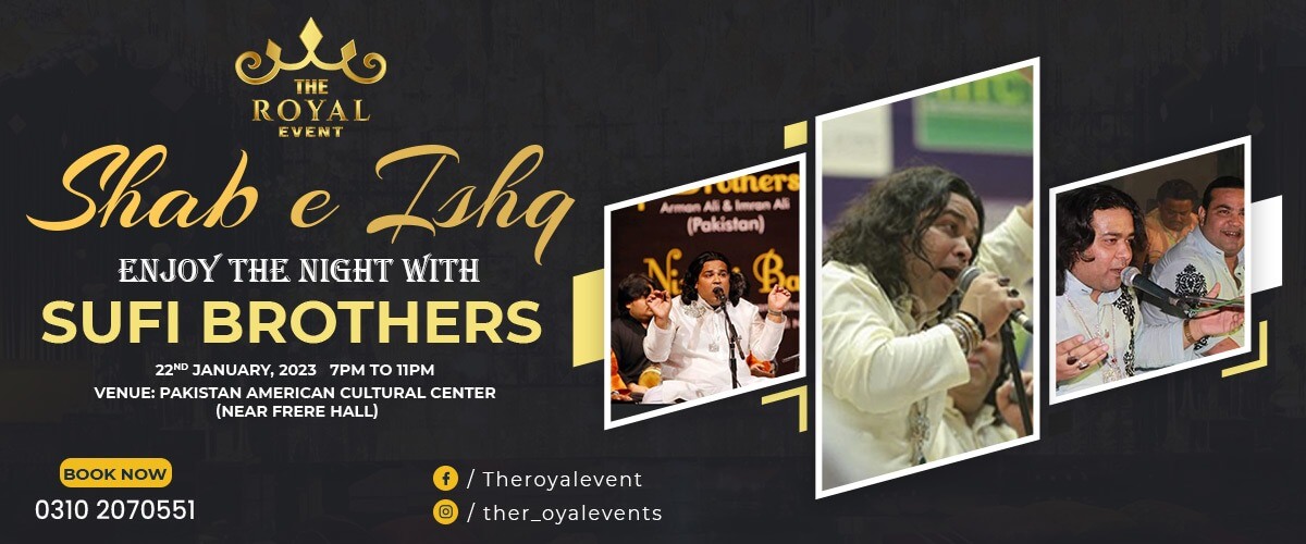 Shab-e-Ishq: A Soulful Qawwali night with Sufi Brothers