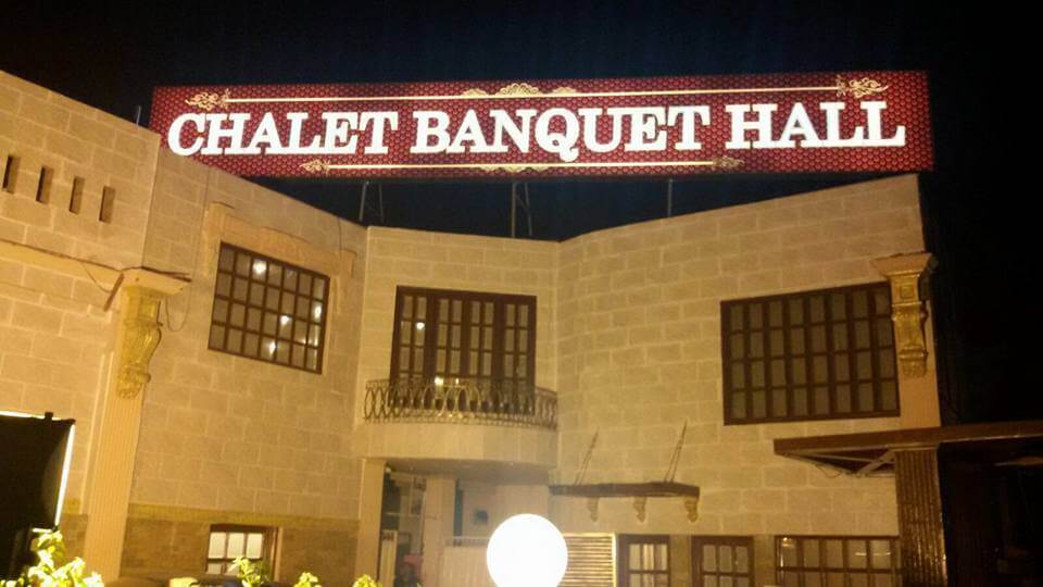 Chalet Banquet Hall Lahore