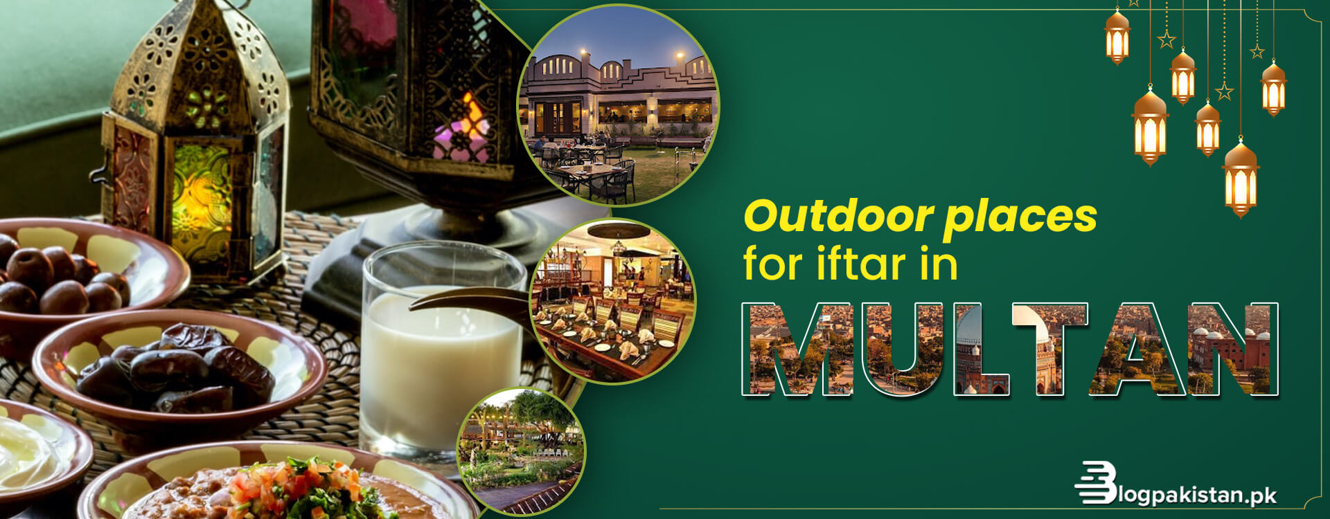 Outdoor places for iftar in Multan