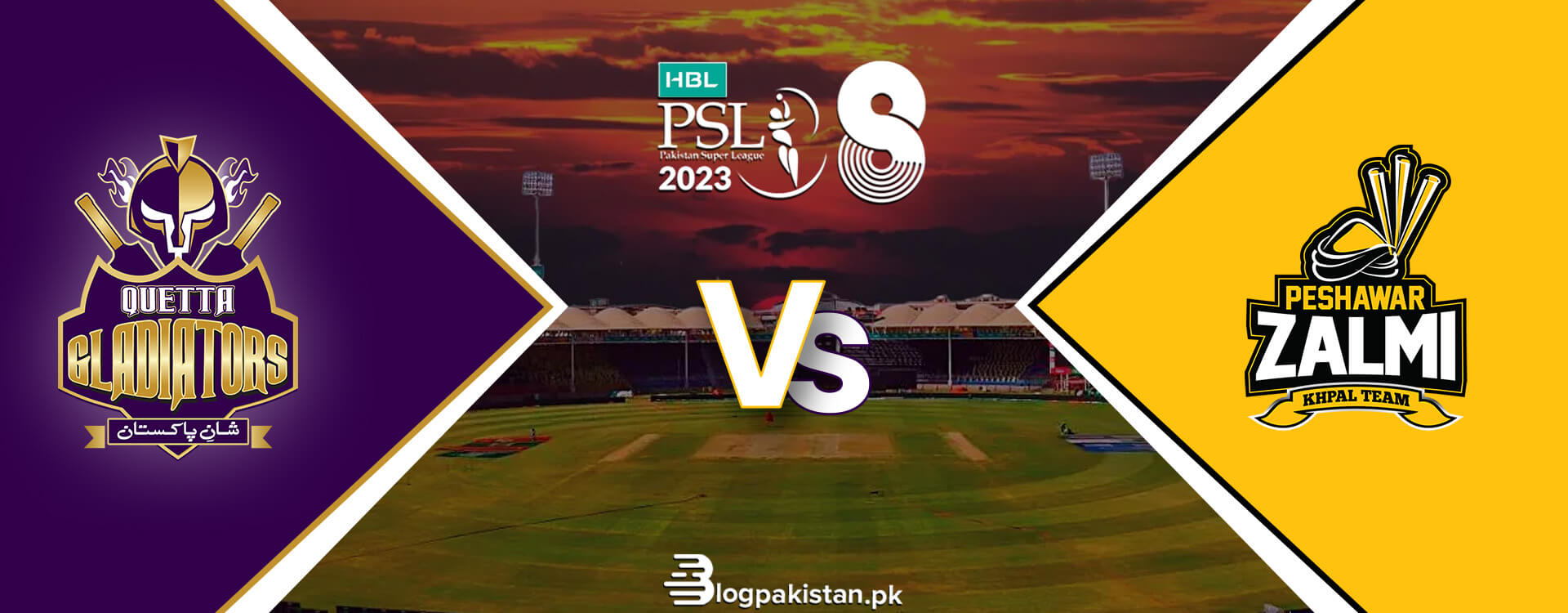 Peshawar Zalmi vs Quetta Gladiators Live Streaming