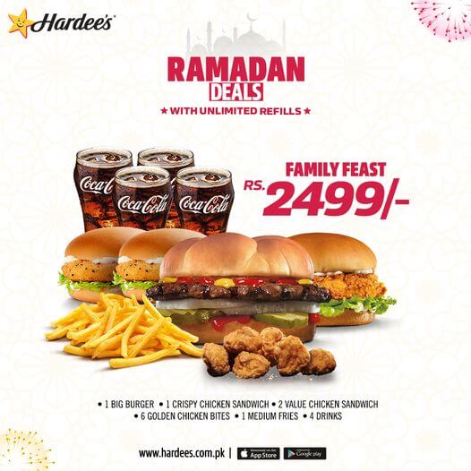 hardees ramadan deals 