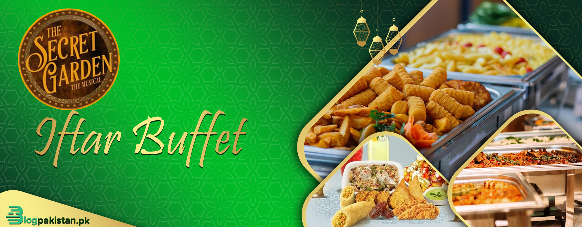 The Secret Garden Iftar Buffet - For Delicious Iftar on the Rooftop