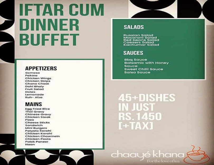 haaye Khana Sargodha iftar buffet 2023