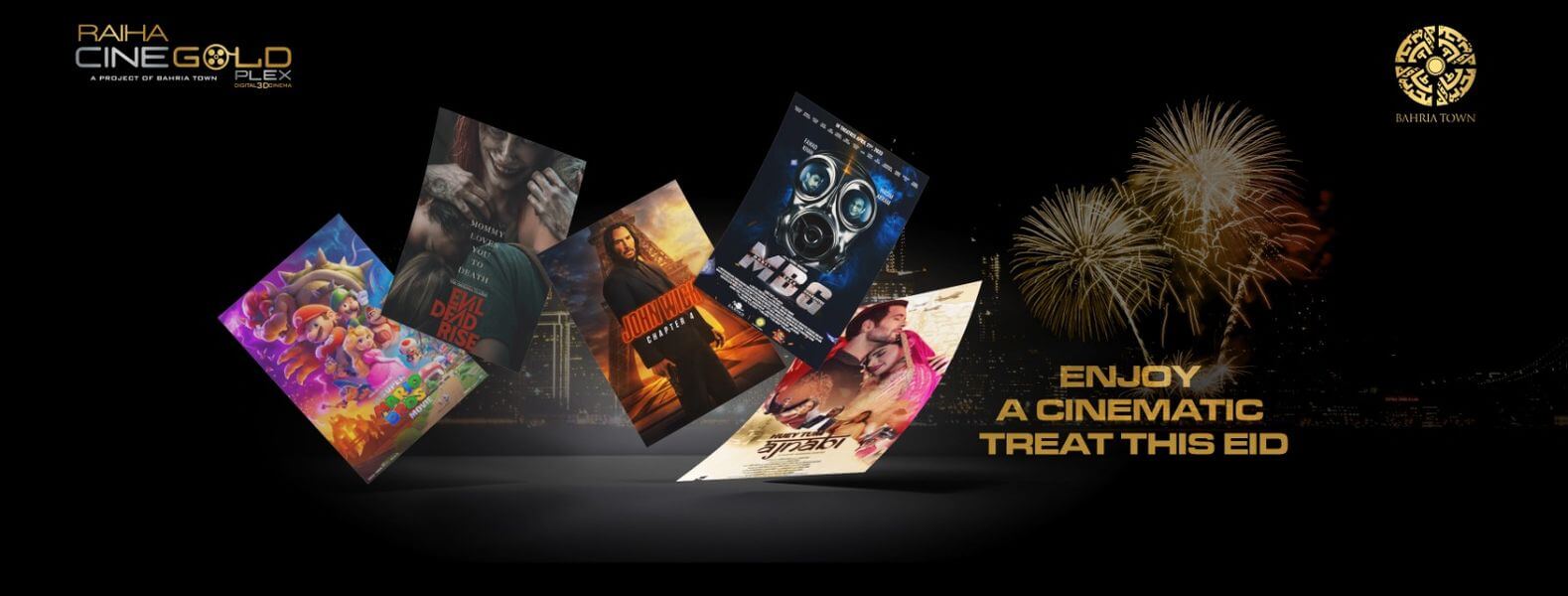 Cine Gold Plex & The Arena Eid Ticket Prices, & Showtimes 2023