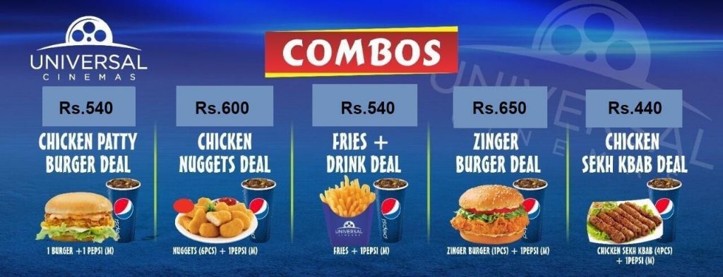 universal cinemas multan ticket price