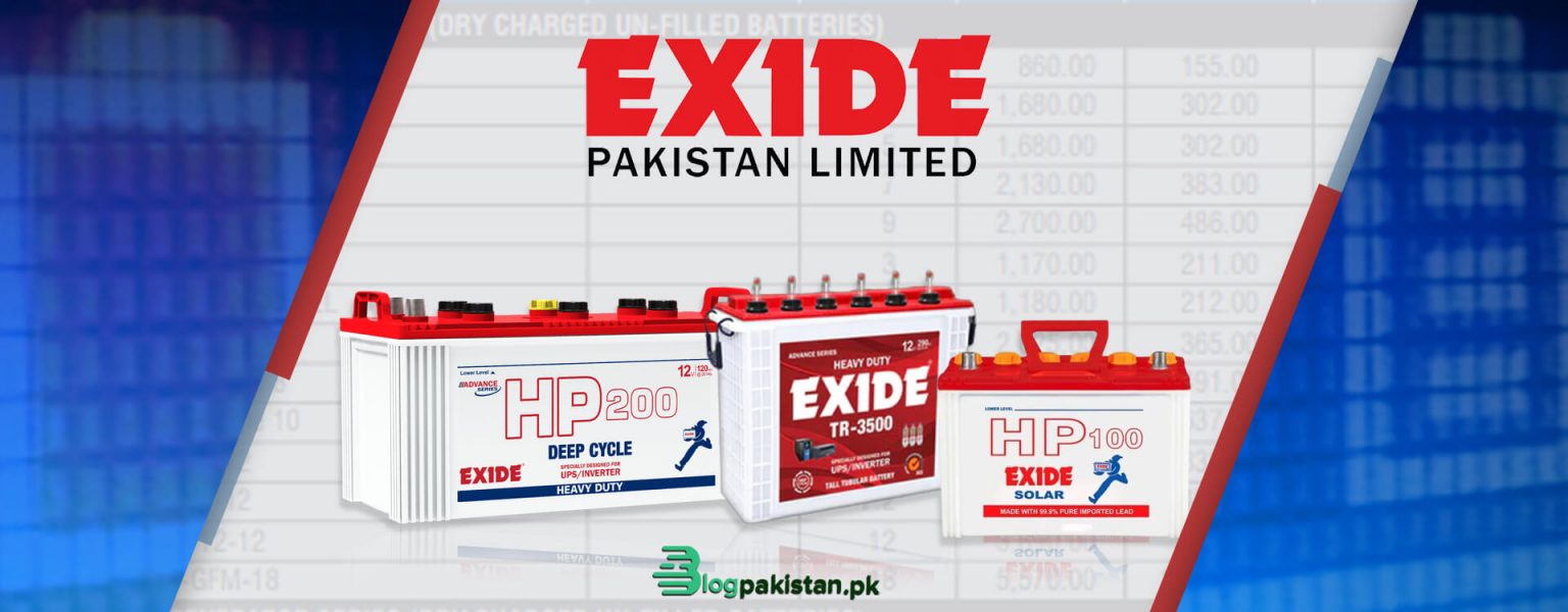 Exide Battery Price in Pakistan 2023 Price List & Specs