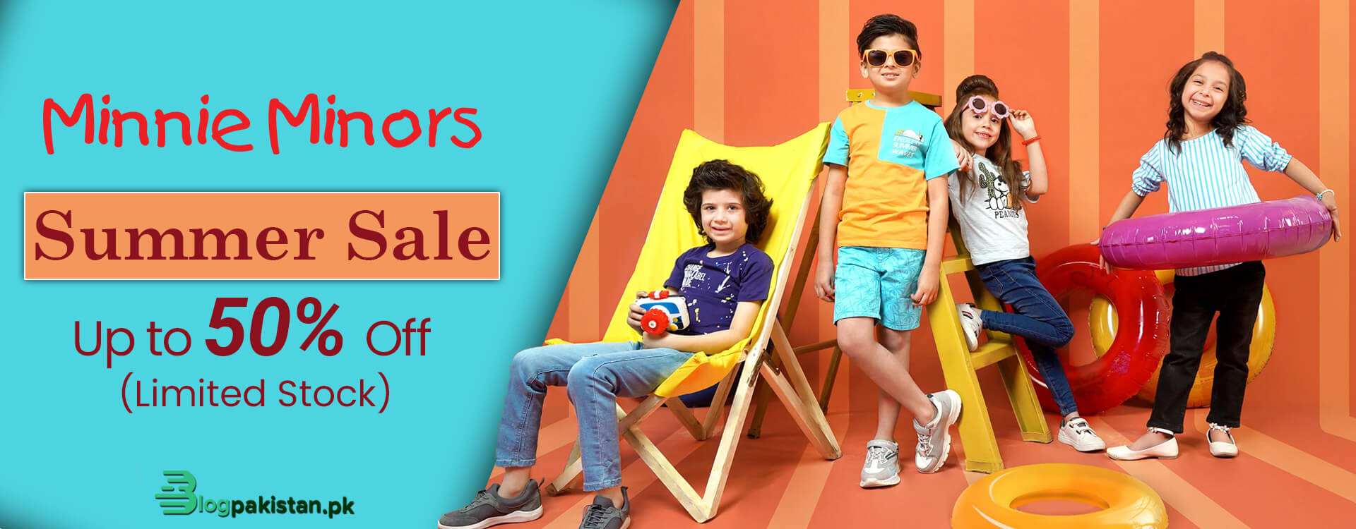 Minnie Minors Summer Sale – Up to 50% OFF on Chic & Trendy Kids Wear
