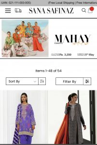 Sana Safinaz Mahay Summer’23