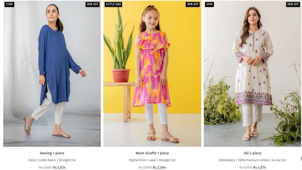 Top Lawn Sales on Brands 2023 in Pakistan