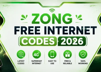 List of Zong Free Internet Codes 2026 – Surf the Web Faster