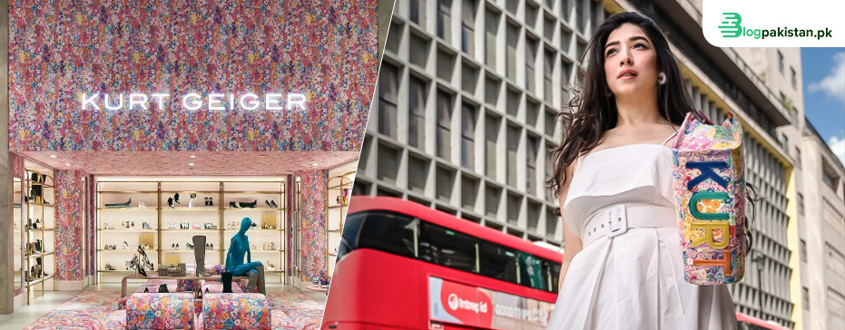 Mariyam Nafees - first Pakistani to collaborate with Kurt Geiger