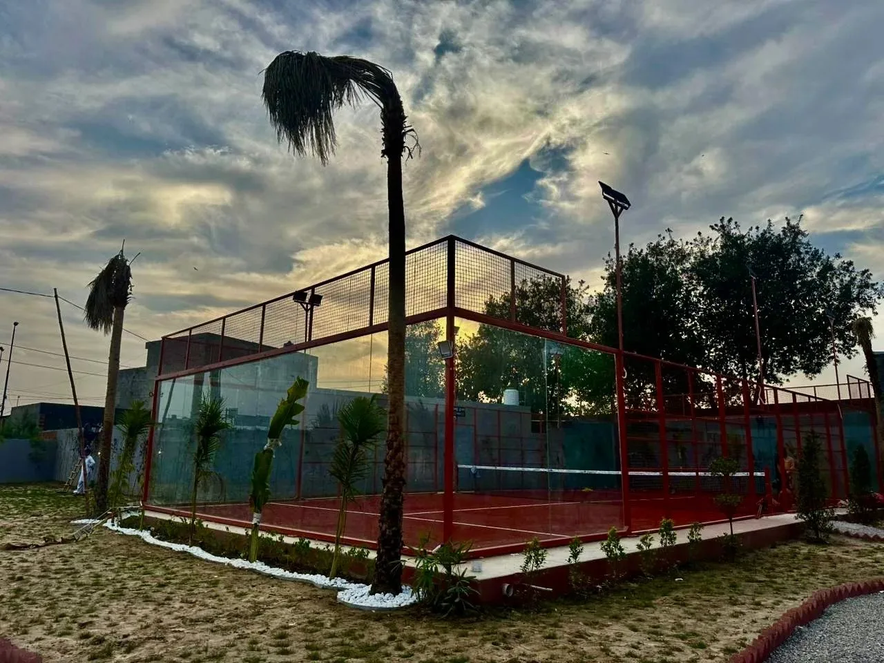 Outdoor view of the Padel Court