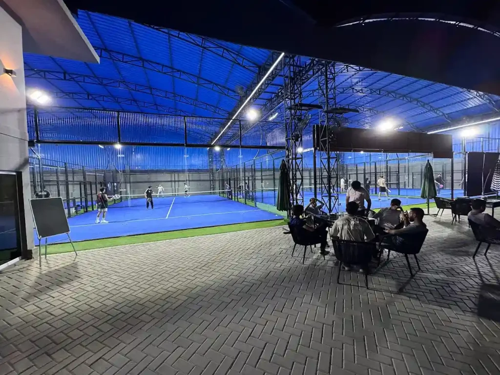 Players enjoying matches at Karachi’s best padel courts