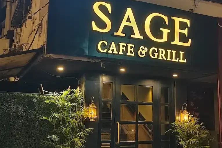 Front view of Sage Café & Grill Islamabad restaurant