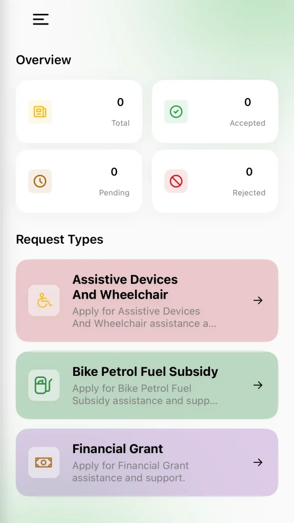 Select the Scheme on Maryam ko batayn app