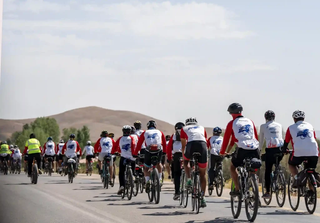 Cyclists enjoying an outdoor cycling experience in Islamabad