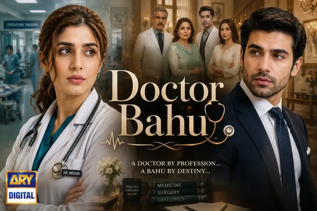 Behind-the-scenes image from a Pakistani drama production